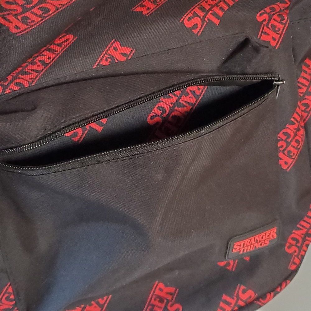 Stranger Things Black & Red Backpack - Picture 6 of 13